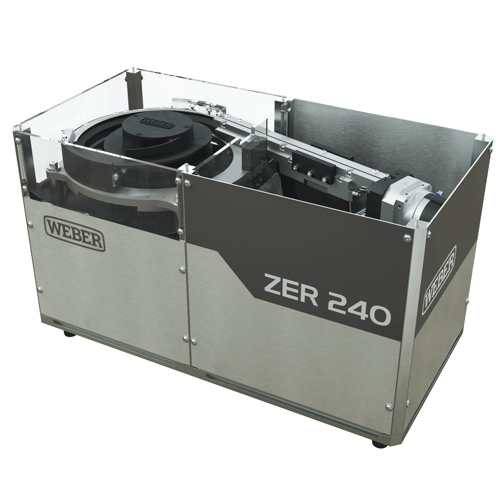 Bowl feeder ZER for complex parts WEBER 02 CAD